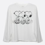 POLERA MANGA LARGA NIÑA SNOOPY ®