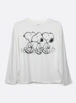 POLERA MANGA LARGA NIÑA SNOOPY ®