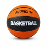 Balón de Básquetbol ES397 Tamaño N°7 Oficial Negro/Naranjo - Atrio® - Imagen 2