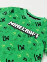 POLERA MANGA LARGA ALGODÓN NIÑO MINECRAFT® - Imagen 3