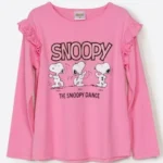 Polera de niña manga larga Snoopy®