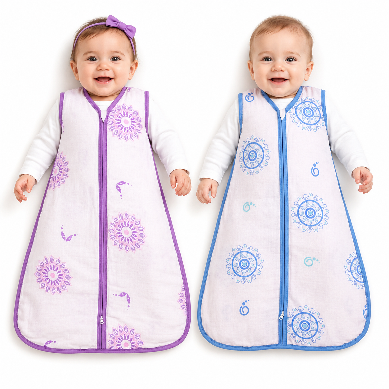 saco niños web Saco de Dormir Muselina Bebé - Bambino - Imagen 1
