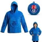 Poncho Polerón Cojín Infantil Talla Única - U de Chile