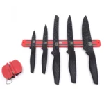 Set de Cuchillos 7 pzs Acero Inoxidable - B&B Kitchen - Imagen 2