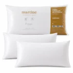 Pack 2 Almohada Estandar Blanca 50x90cm -Martiné