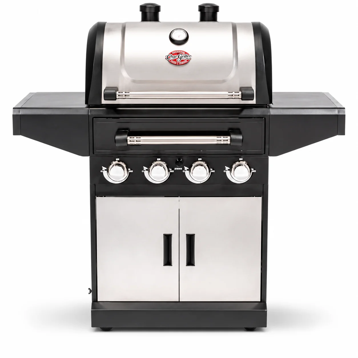 parrilla Parrilla Multicombustible Char-Griller Flavor Pro 4 Quemadores Gas, Carbón y Leña Modelo 7400 - Flavor Drawer™ - Imagen 1