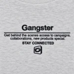Poleron Fleece Jacket Algodón Gris - Gangster® - Imagen 3