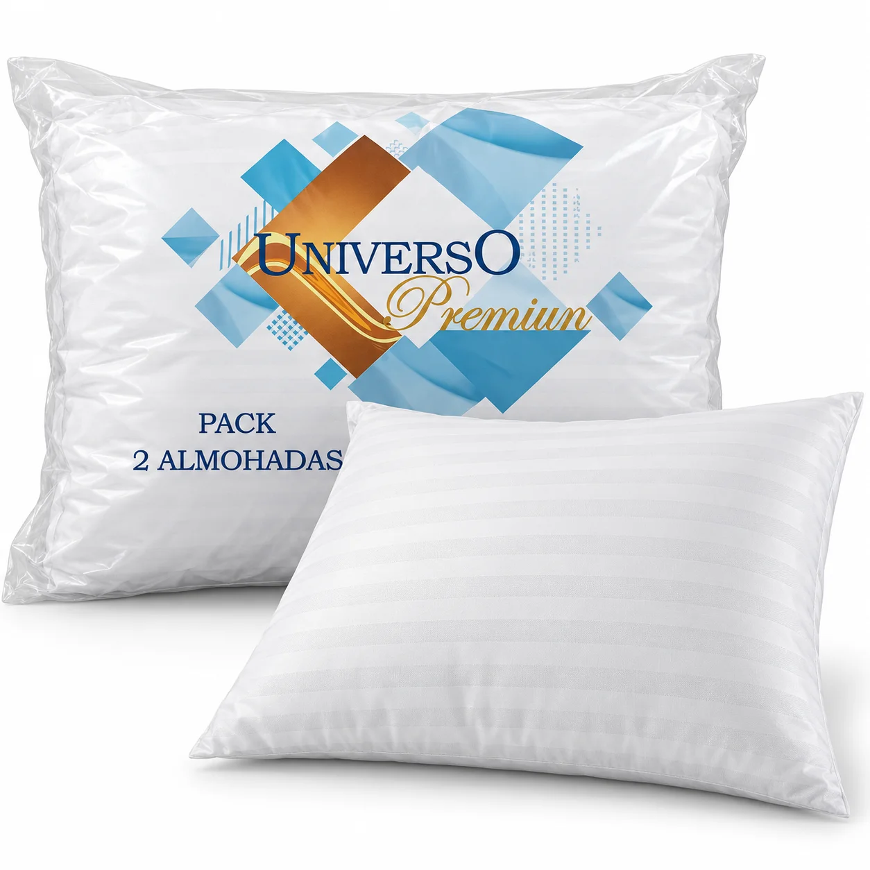 almohada universo pack x 2 Pack 2 Almohadas 50x70 - Universo Premium® - Imagen 1
